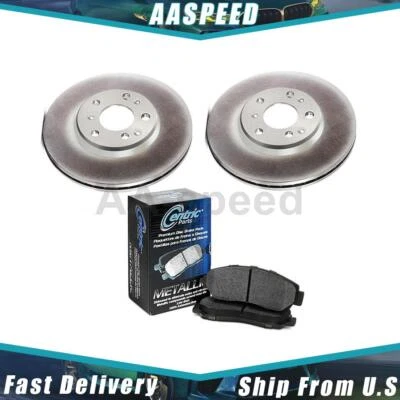 Передние тормозные колодки и роторы подходят для Blue Bird TC1000 7,0 л 1998 2000 1997 1999 - Изображение 1 из 4