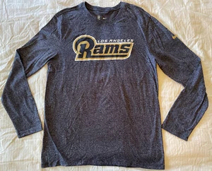 Los Angles Rams Nike Long Sleeved T-Shirt LARGE - Picture 1 of 2