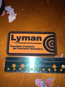 Lyman Precision Products Precision Reloading PVC Patch NEW Tactical + 2 pens - Picture 1 of 3