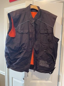 Harley Davidson Polyester Vented Vest - Picture 1 of 10