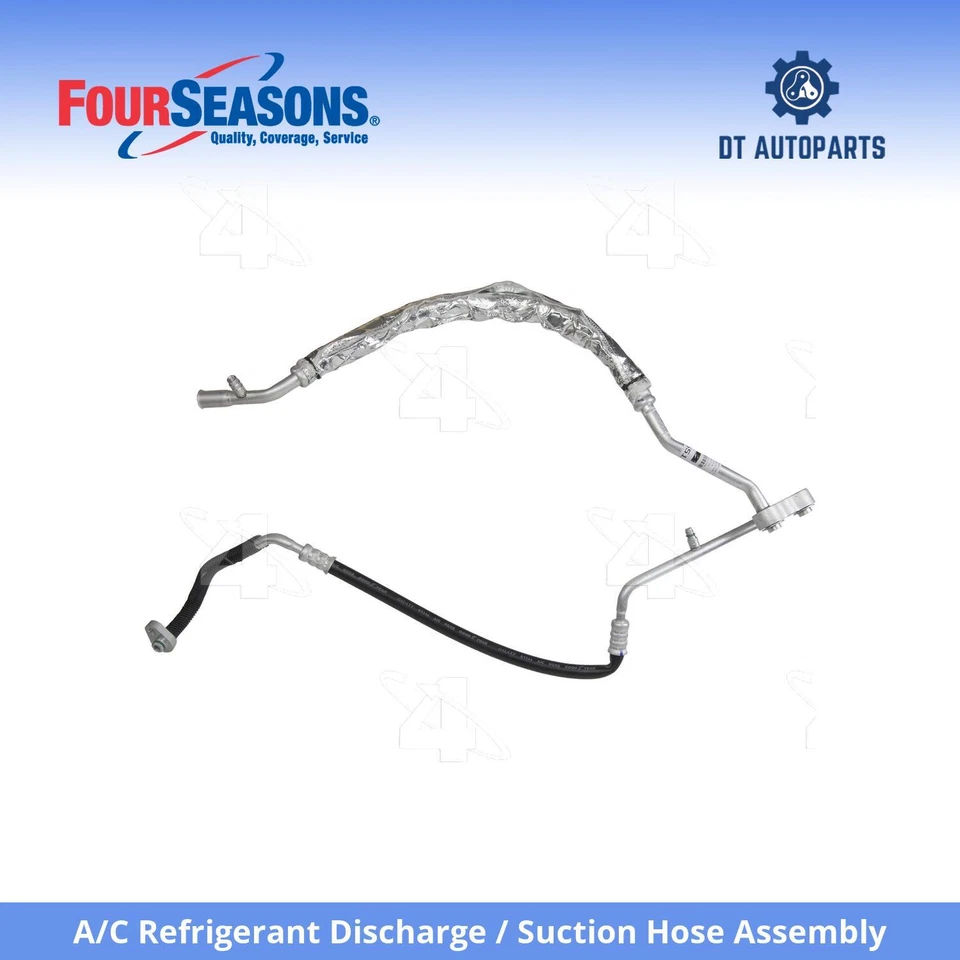 Conjunto de manguera de línea de succión de descarga para Dodge Ram 3500 1998-02 4 estaciones 1999 Foto 1 de 4