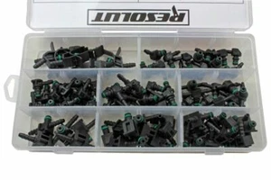 Juego de 85 piezas surtido de conectores de fugas de inyectores conexión de tubería - Imagen 1 de 4