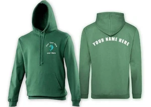Fishing club hoodie with customised logo! Back print also available! Design 2 - Picture 1 of 15