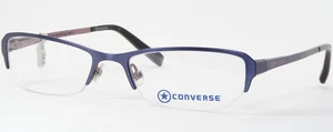 CONVERSE SPARK Navy /Violet EYEGLASSES GLASSES Half Rim METAL FRAME 51-17-135mm - Picture 1 of 14
