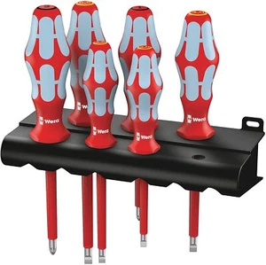 Wera 05022745001 Kraftform VDE Stainless Steel Screwdriver Set - Picture 1 of 5