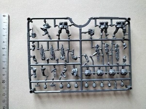 RAUMJAGER INFANTRY DEATH FIELDS MINIATURES GRAPPE/SPRUE WARGAMES ATLANTIC - Imagen 1 de 2
