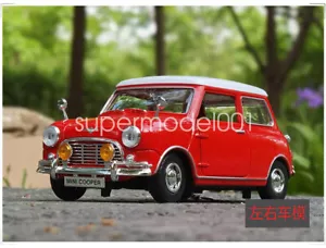 for Motormax for Morris for Mini for Cooper 1961-67 Red 1:18 Model - Picture 1 of 14