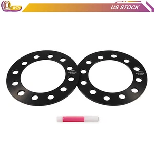 2Pcs 6mm 6x5.5 / 6x139.7 Wheel Spacers For Toyota Tacoma Pickup 4Runner Ford GMC - Picture 1 of 9