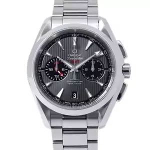 Omega Seamaster Aqua Terra Chronograph GMT 231.10.43.52.06.001 From Japan w0305 - Picture 1 of 11