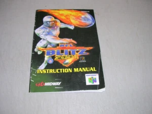 NFL Blitz 2001 (Nintendo 64 N64) Manual de instrucciones original - Imagen 1 de 2