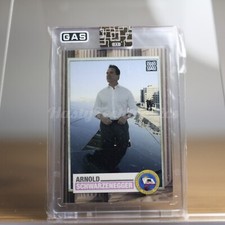2023 GAS Arnold Schwarzenegger Governator Trading Card G1 G-1 Encased Election