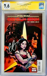 CGC Signature Series Graded 9.6 Star Wars: Crimson Reign #1 Emilia Clarke Auto - Picture 1 of 1