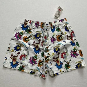 Vintage 90s Looney Tunes Boxershorts Youth XL 18-20 All Over Print Taz Marvin - Bild 1 von 8