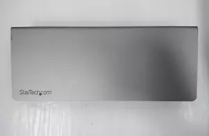 Startech docking station - TB3DOCK2DPPU - Silver - Photo 1/15