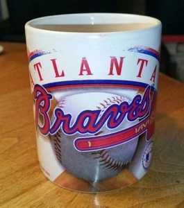 ATLANTA BRAVES MAJOR LEAGUE BASEBALL MUG 2003 NEW - Imagen 1 de 4