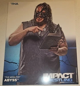 TNA Wrestling Abyss Promo Photo Impact WWE ECW WCW WWF NWA ROH - Picture 1 of 1