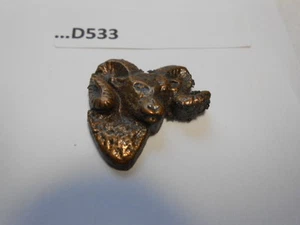 BRONZE MTN SHEEP FLAT BACK D533 - Bild 1 von 1