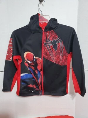 Mad Engine Marvel Ultimate Spider-Man Graphic Full Zip Hoodie | Boys | S-6/7 - Image 1 of 4