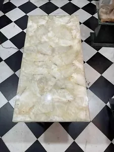 24"x36" White Agate Dining Table Custom Handmade Arts Luxury Housewarming Decors - Picture 1 of 8