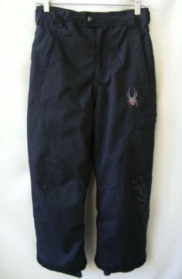 Spyder Ski Snowboard Pants Kids 10 Waterproof Warm Winter Insulated Cargo Pocket - Image 1 of 4