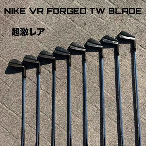 NIKE GOLF VR FORGED TW BLADE 8pcs Iron Set 3-9/PW Flex-S400 DynamicGold No H/C - Picture 1 of 15