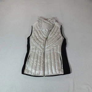 Calvin Klein Performance Down Vest Womens Medium Premium Zip Sleeveless Puffer - Picture 1 of 7