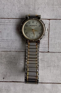 Audi Wr3Bar G-04 Quartz Watch Silver Gold Used, Battery Replaced, Minor Wear - Picture 1 of 7