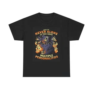 Mehrere Persönlichkeiten Grafik T-Shirt lustig urkomisch Hunde Unisex schwere Baumwolle  - Bild 1 von 5