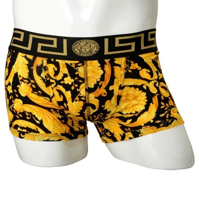 Versace Men's Barocco Print Low Rise Trunk Underwear Versace Sz 3 US XS IT 46 - Image 1 of 4