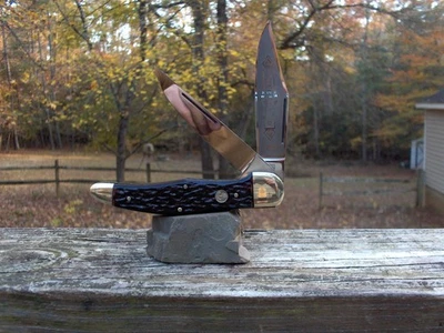 Boker Folding Hunter #2020 2 Blade, Nice - Image 1 of 4
