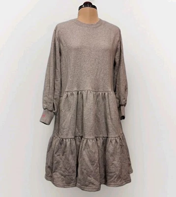 Kate Spade метла улицы серый оборки толстовка платье опрятный ярусный размер маленький  - Изображение 1 из 4