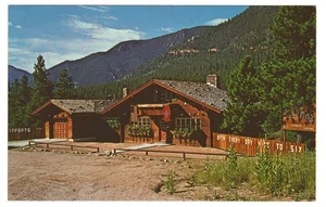 Swiss Miss Shop Postcard Cascade Colorado El Paso County Imports Gifts - Picture 1 of 2