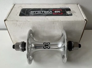 System EX Front Track Hub 36 Hole - Silver - Picture 1 of 3