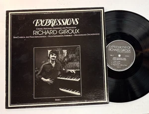 Richard Giroux Private Synth Pop LP 1980 "Expressions" - Picture 1 of 2