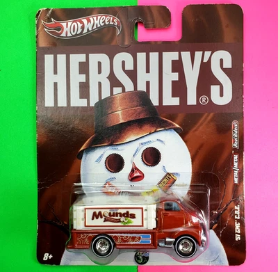 Hot Wheels Hershey's Mounds '51 GMC C.O.E. 2011 Nostalgia Brands Serie 1:64 Foto 1 de 4