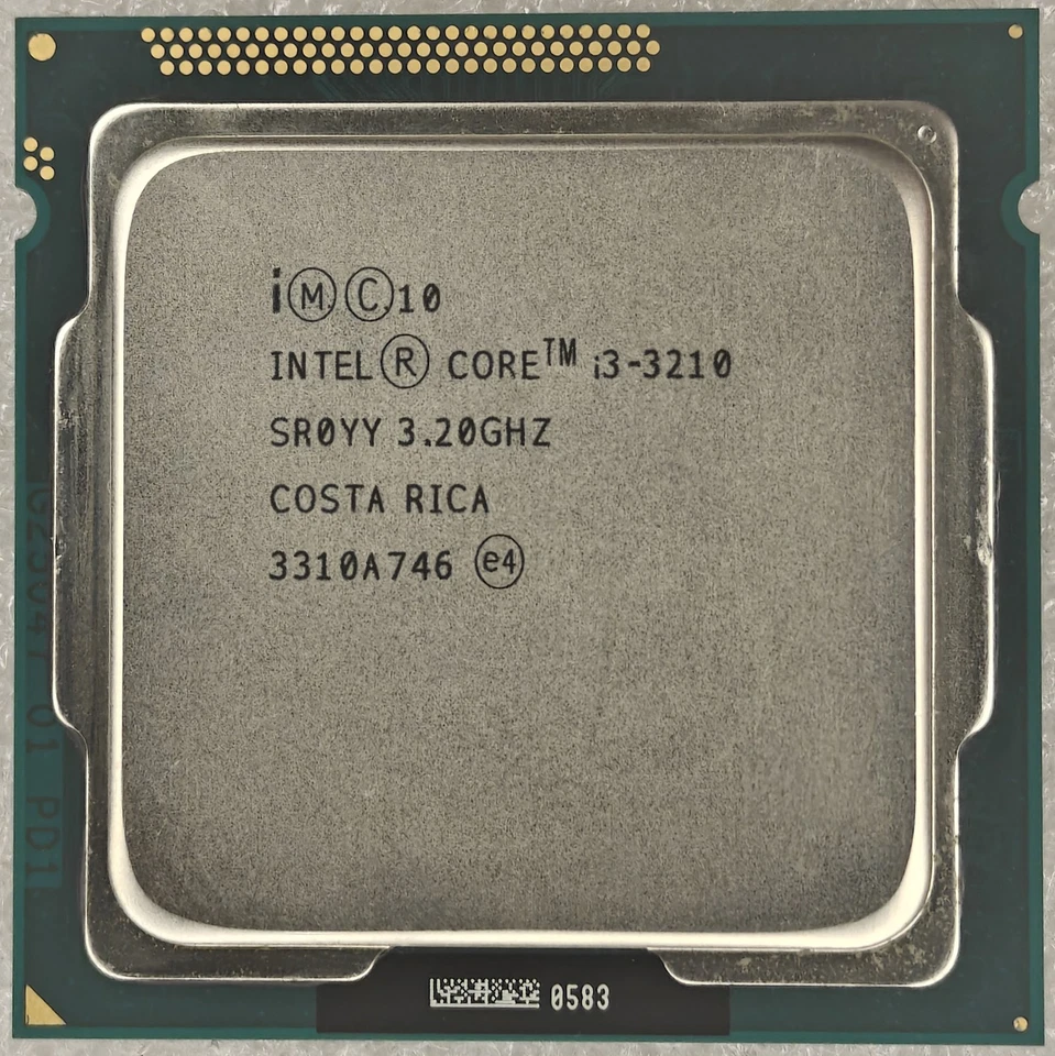 Intel Core i3-3210 SR0YY Dual Core Processor CPU 3.2 GHz, Socket LGA1155, 55W - Image 1 of 2