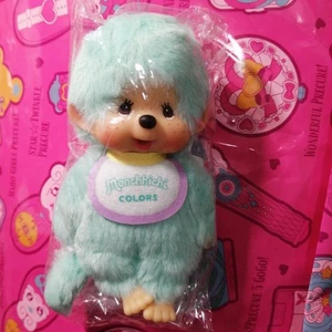 Monchhichi COLORS Schlüsselanhänger Mintgrün Maskottchen Neu Ungeöffnet - Bild 1 von 1