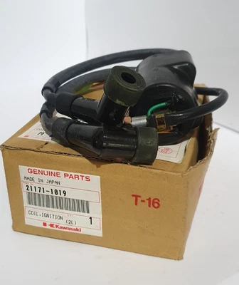21171-1019 Peças genuínas KAWASAKI CILINDRO BOBINA DE IGNIÇÃO 2, 3 KZ900 76-77 Z1 - Imagem 1 de 3