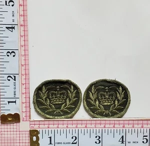 Master Warrant Officer Lot Of 2 Patch Applique Crest i4 - Picture 1 of 1
