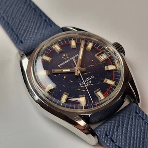 Used Eterna matic Kontiki 20 blue dial - Picture 1 of 7