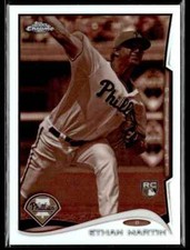 Ethan Martin 2014 Topps Chrome Sepia Refractors #128 RC 30/75 SKUJA7995