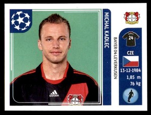 Panini Champions League 2011-2012 - Michal Kadlec Bayer 04 Leverkusen No. 315