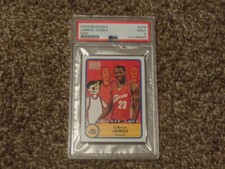 LEBRON JAMES 2003-2004 TOPPS BAZOOKA MINI #276 PSA 9 card BASKETBALL nba ROOKIE