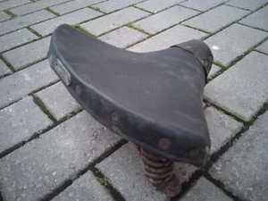 Vintage Original Dunlop Drilastic Rubber saddle Seat - Picture 1 of 4