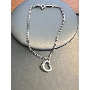 Pulsera Tiffany and Co. Peretti Corazón Abierto Plata 925 - Imagen 1 de 8