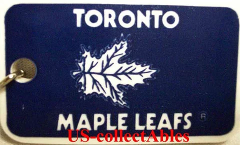 NHL Toronto Maple Leafs Hockey Ice Rink Key Chain Novelty Collectible Souvenir Cover