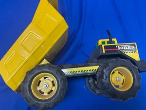 VINTAGE TONKA MIGHTY DIESEL METAL TURBO DUMP TRUCK 10 1/2” TALL - 17” LONG - Picture 1 of 24
