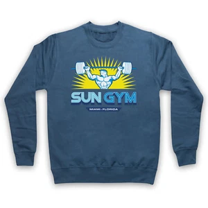 PAIN AND GAIN UNOFFICIAL SUN GYM MIAMI THE ROCK WORKOUT ADULTS UNISEX SWEATSHIRT - Picture 1 of 11