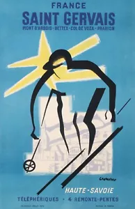 CROMIERES - FRANCE SAINT GERVAIS / ALTA SAVOIA / FUNIVIE - 4 IMPIANTI DI RISALITA-1950 - Foto 1 di 1