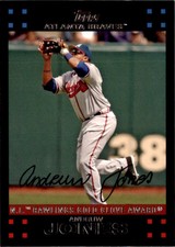 2007 Topps Andruw Jones Atlanta Braves #314